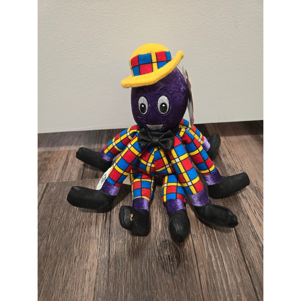 The Wiggles Henry the Octopus Plush 2003 Spin Master Vintage Toy with Tags